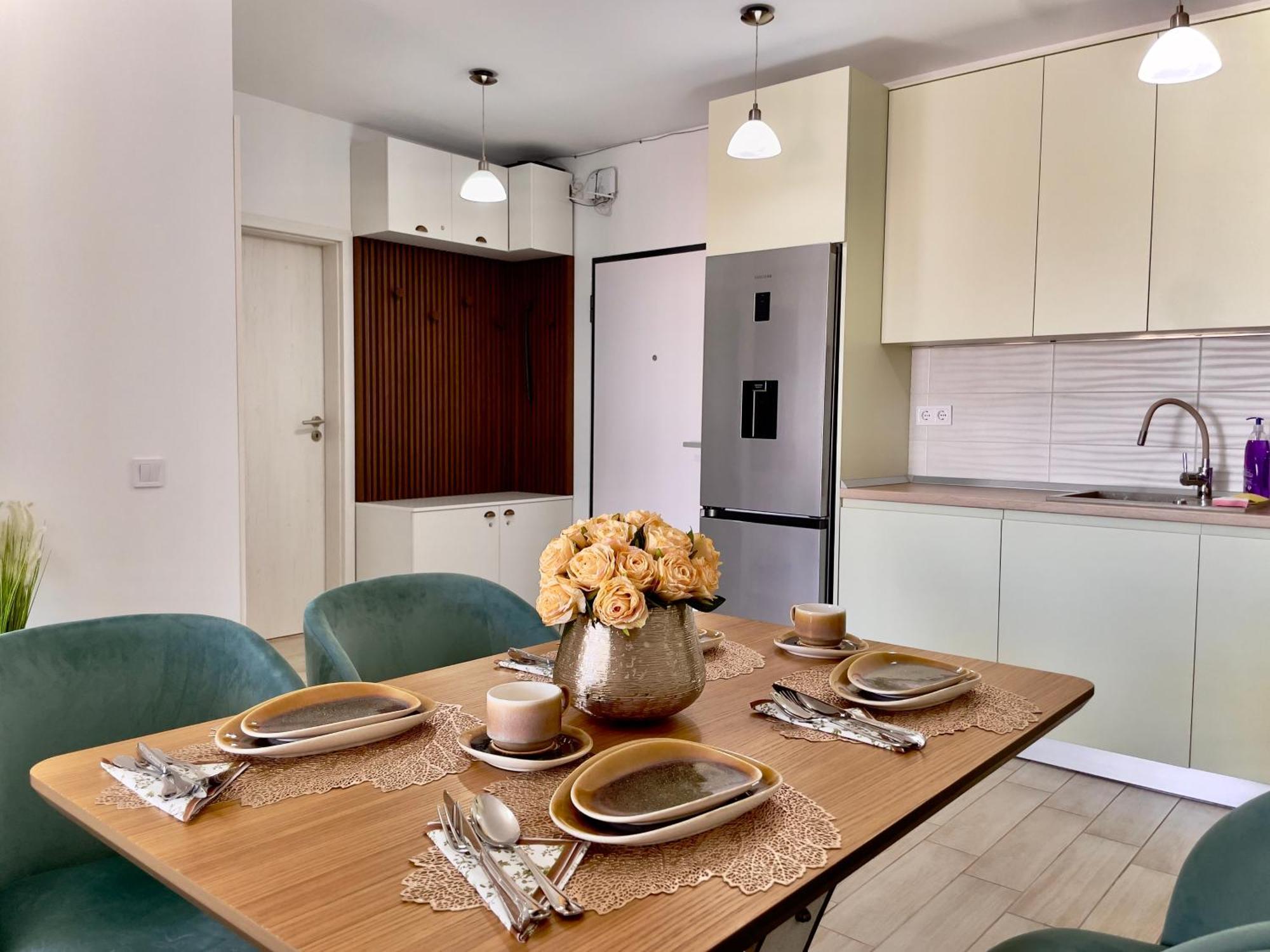 Piazza Vista - Granvia Park Apartment Букурещ Екстериор снимка